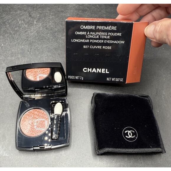 Chanel Ombre Première Longwear Powder Eyeshadow shade 927 Cuivre Rose Brand New! - Picture 1 of 14